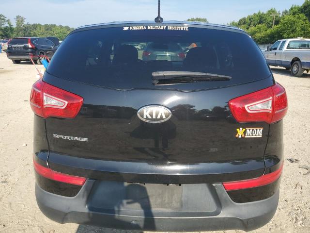 KNDPB3A21D7428618 - 2013 KIA SPORTAGE BASE BLACK photo 6