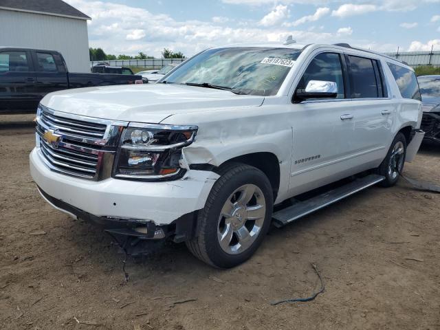 1GNSKJKCXGR405280 - 2016 CHEVROLET SUBURBAN K1500 LTZ WHITE photo 1