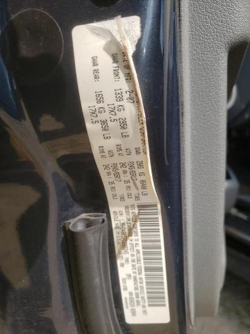 1J8HG48K57C602745 - 2007 JEEP COMMANDER 蓝色 照片 13