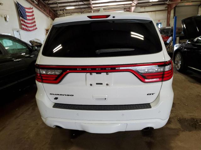 1C4RDJDG5LC222688 - 2020 DODGE DURANGO GT WHITE photo 6