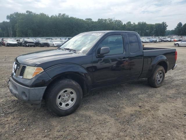 1N6BD06T15C418665 - 2005 NISSAN FRONTIER KING CAB XE BLACK photo 1