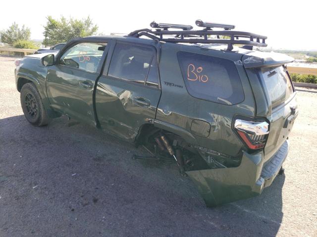 JTEBU5JR1L5823403 - 2020 TOYOTA 4RUNNER SR5/SR5 PREMIUM 绿色 照片 2