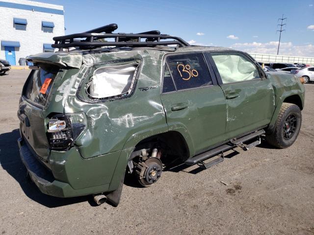 JTEBU5JR1L5823403 - 2020 TOYOTA 4RUNNER SR5/SR5 PREMIUM 绿色 照片 3