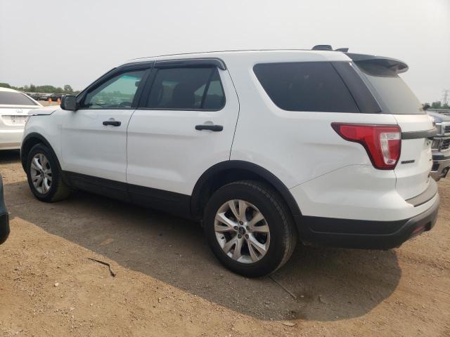1FM5K8AR8KGB22512 - 2019 FORD EXPLORER POLICE INTERCEPTOR WHITE photo 2