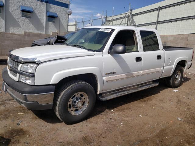 1GCGC13U95F942725 - 2005 CHEVROLET SILVERADO C1500 HEAVY DUTY WHITE photo 1