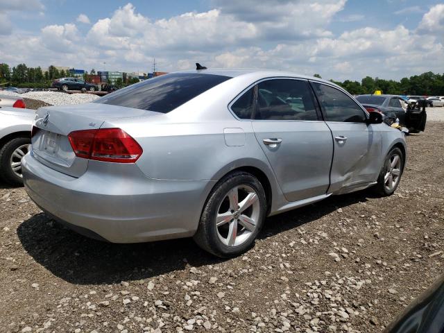 1VWBP7A32DC046291 - 2013 VOLKSWAGEN PASSAT SE SILVER photo 3