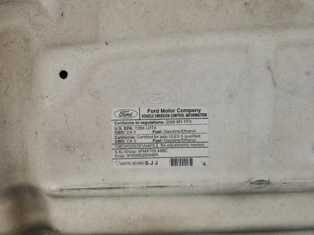 1FTPW14V69FA86417 - 2009 FORD F150 SUPERCREW WHITE photo 12