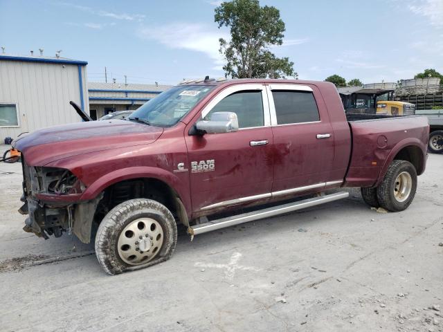 3C63RRNL4HG690795 - 2017 RAM 3500 LONGHORN RED photo 1