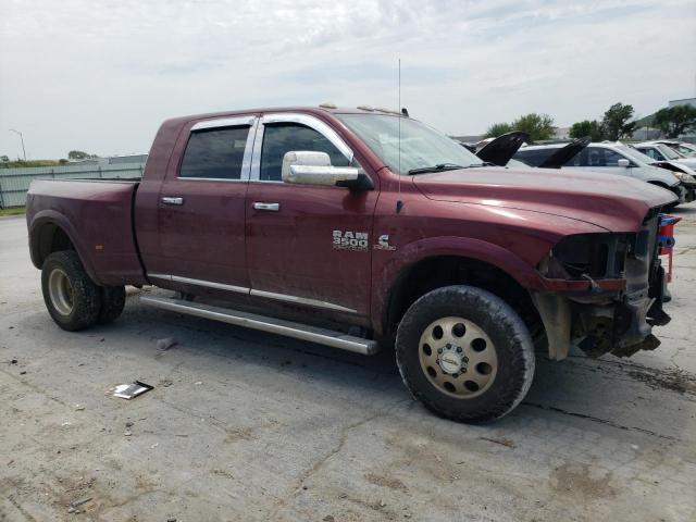 3C63RRNL4HG690795 - 2017 RAM 3500 LONGHORN RED photo 4