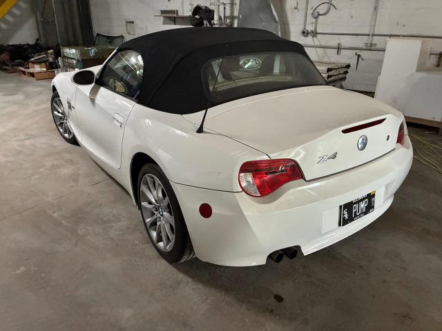 4USBU33588LW73838 - 2008 BMW Z4 3.0 WHITE photo 3