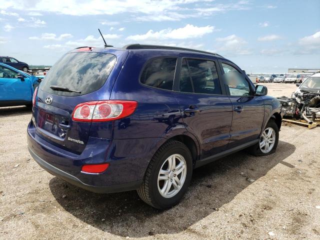 5NMSG3AB1AH383826 - 2010 HYUNDAI SANTA FE GLS BLUE photo 3