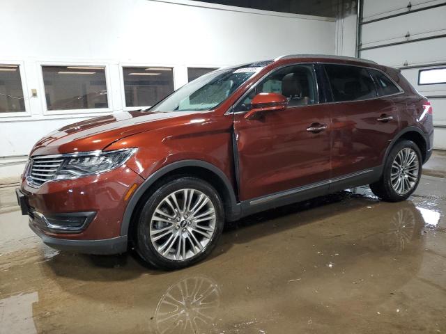 2LMTJ8LR0GBL72708 - 2016 LINCOLN MKX RESERVE Tünd qırmızı foto 1