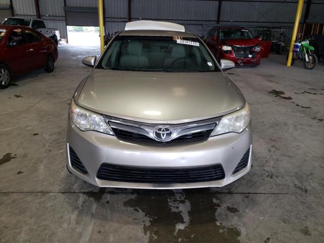 4T1BF1FK0EU456565 - 2014 TOYOTA CAMRY L TAN photo 5