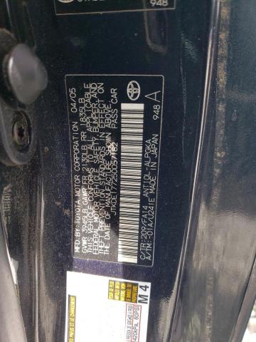JTKDE177250057182 - 2005 TOYOTA SCION TC 黑色 照片 12