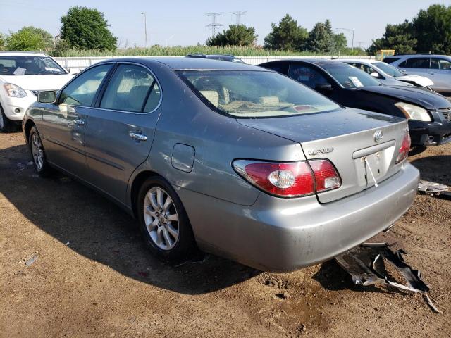 JTHBA30G145008314 - 2004 LEXUS ES 330 GRAY photo 2