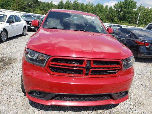 1C4SDHCT1FC187726 - 2015 DODGE DURANGO R/T RED photo 5