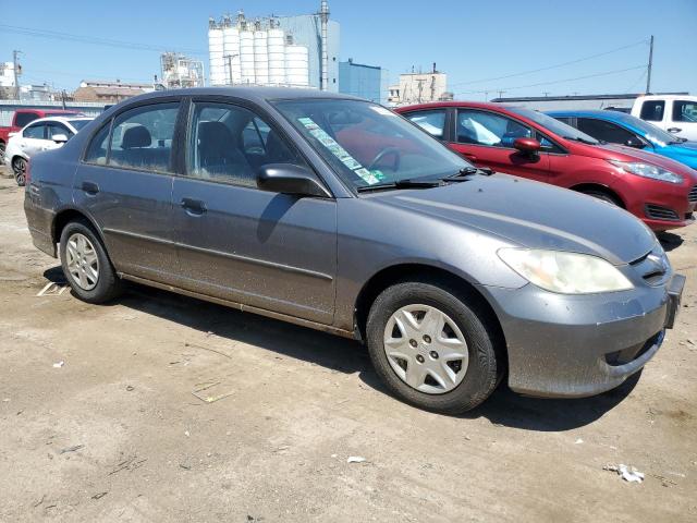 1HGES16315L001754 - 2005 HONDA CIVIC DX VP Boz foto 4