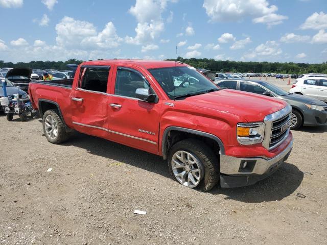 3GTU2VEC6FG399285 - 2015 GMC SIERRA K1500 SLT RED photo 4