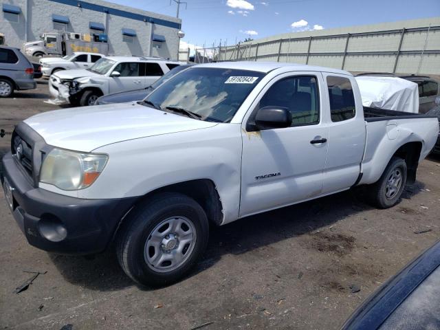 5TETX22N87Z430303 - 2007 TOYOTA TACOMA ACCESS CAB თეთრი ფოტო 1
