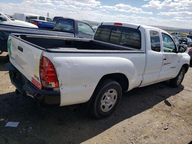 5TETX22N87Z430303 - 2007 TOYOTA TACOMA ACCESS CAB თეთრი ფოტო 3
