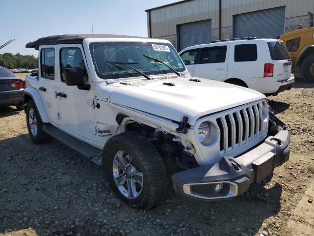 1C4HJXEG4JW142168 - 2018 JEEP WRANGLER U SAHARA WHITE photo 1