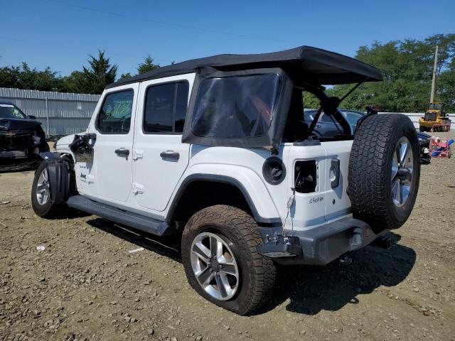 1C4HJXEG4JW142168 - 2018 JEEP WRANGLER U SAHARA WHITE photo 3