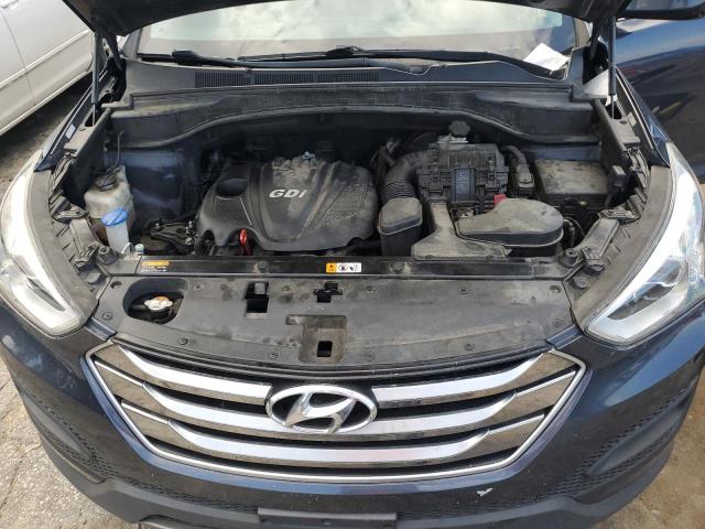 5XYZT3LB9GG339826 - 2016 HYUNDAI SANTA FE S BLUE photo 12