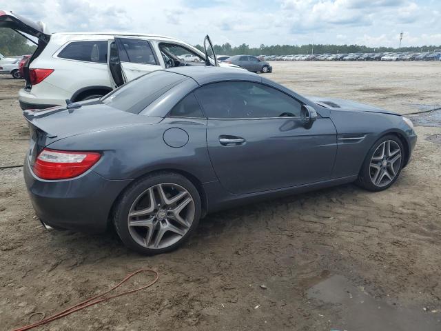 WDDPK4HA4DF061292 - 2013 MERCEDES-BENZ SLK 250 GRAY photo 3