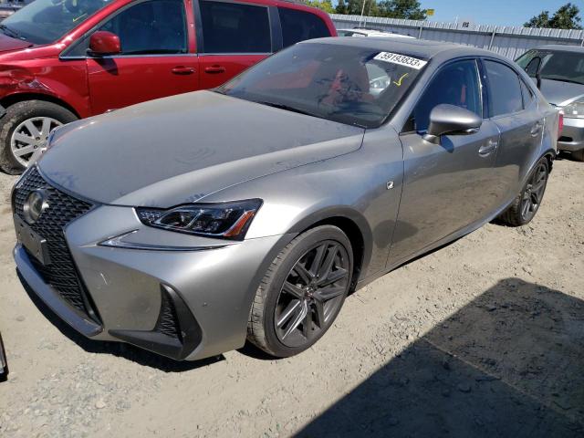 JTHBZ1D28K5034062 - 2019 LEXUS IS 350 GRAY photo 1