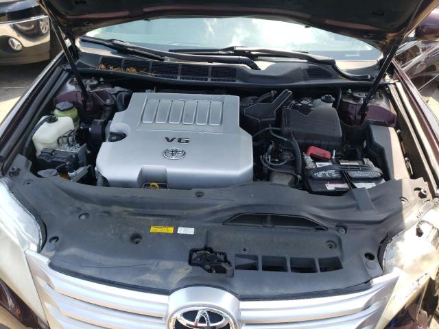 4T1BK3DB7BU406011 - 2011 TOYOTA AVALON BASE Bordo foto 11