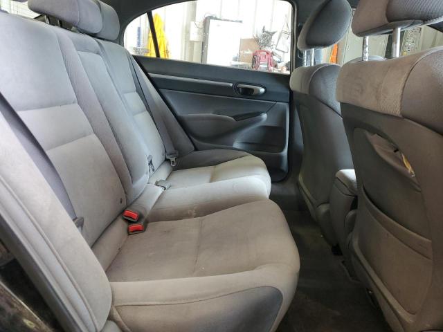 2HGFA16898H306262 - 2008 HONDA CIVIC EX BLACK photo 10