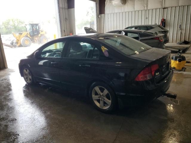 2HGFA16898H306262 - 2008 HONDA CIVIC EX BLACK photo 2