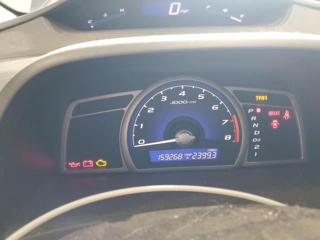 2HGFA16898H306262 - 2008 HONDA CIVIC EX BLACK photo 9