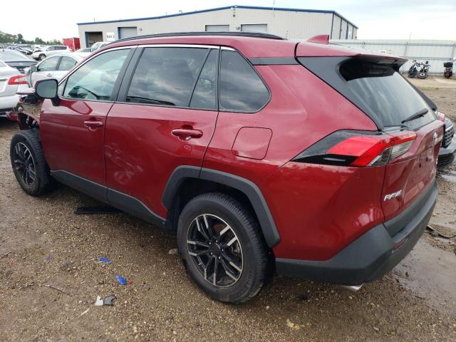 2T3P1RFV8KC007877 - 2019 TOYOTA RAV4 XLE RED photo 2