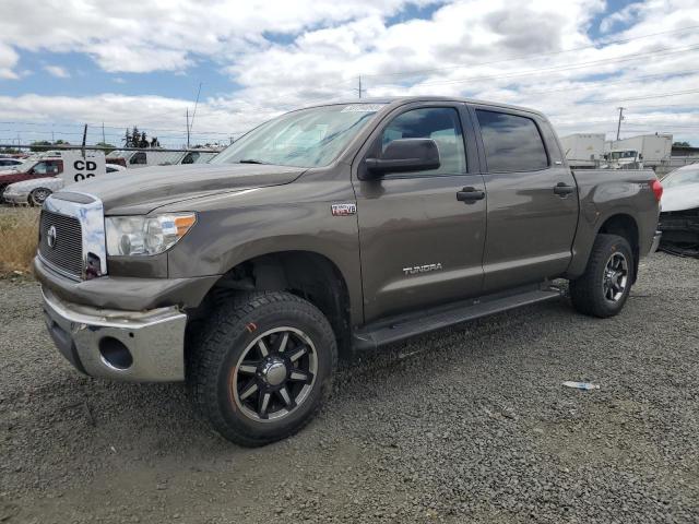 5TFDV54128X061369 - 2008 TOYOTA TUNDRA CREWMAX GRAY photo 1