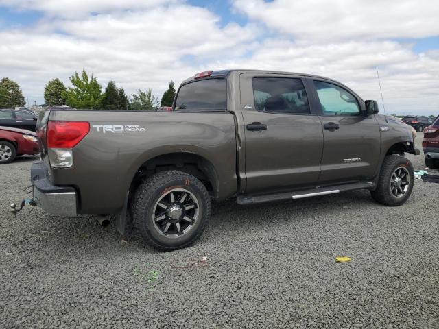 5TFDV54128X061369 - 2008 TOYOTA TUNDRA CREWMAX GRAY photo 3