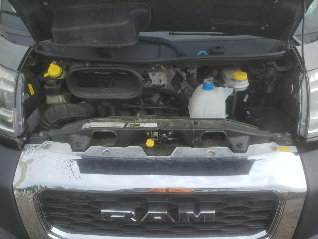 3C6TRVDG7KE516090 - 2019 RAM PROMASTER 2500 HIGH ნაცრისფერი ფოტო 12