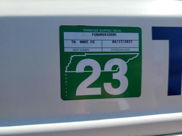 FGBW0681D606 - 2006 CHAP BOAT თეთრი ფოტო 10