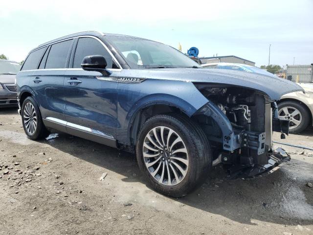 5LM5J7WC9LGL09614 - 2020 LINCOLN AVIATOR RESERVE BLUE photo 4