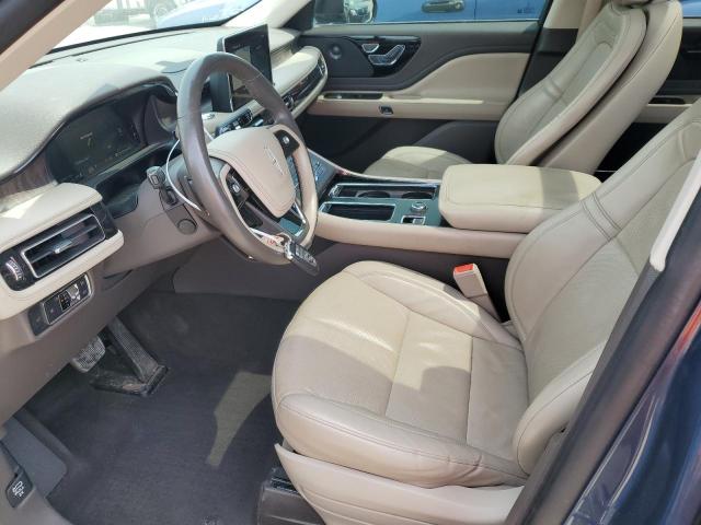 5LM5J7WC9LGL09614 - 2020 LINCOLN AVIATOR RESERVE BLUE photo 7