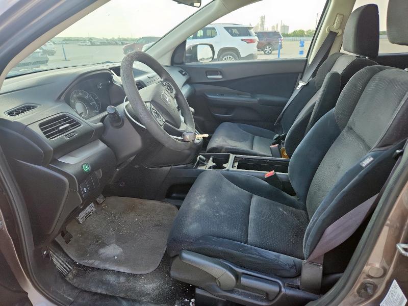 5J6RM3H59CL009581 - 2012 HONDA CR-V EX BROWN photo 7