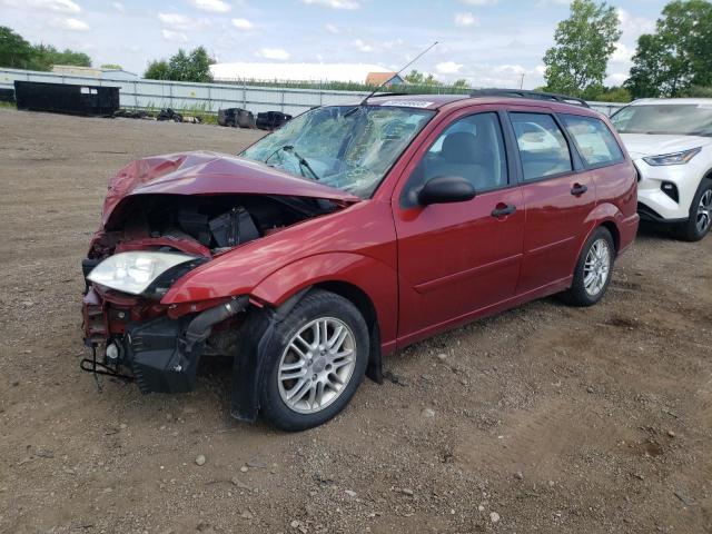 1FAFP36N25W102288 - 2005 FORD FOCUS ZXW RED photo 1