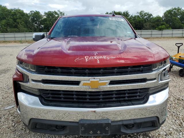 3GCUYDED1MG189255 - 2021 CHEVROLET SILVERADO K1500 LT RED photo 5