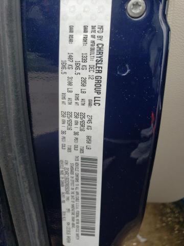 2C4RC1BG5DR656348 - 2013 CHRYSLER TOWN & COU TOURING 蓝色 照片 12