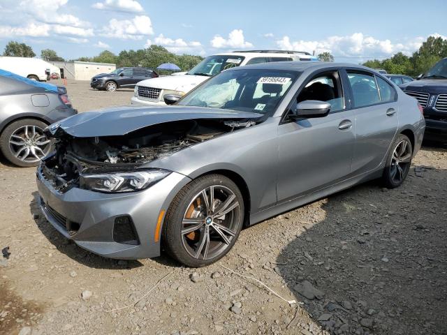 3MW89FF08P8D28556 - 2023 BMW 330XI GRAY photo 1