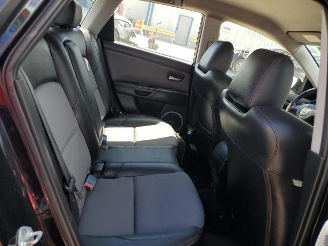 JM1BK34M381861213 - 2008 MAZDA SPEED 3 Қара фото 10