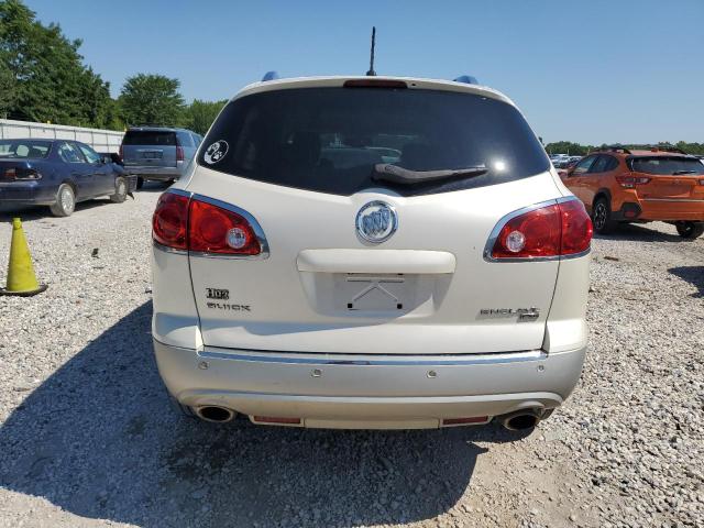 5GAER23758J303640 - 2008 BUICK ENCLAVE CXL WHITE photo 6