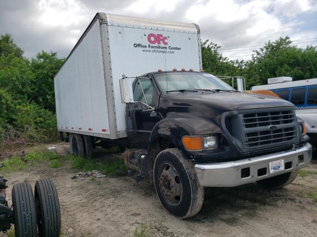 3FDNF65462MA06688 - 2002 FORD F650 SUPER DUTY TWO TONE photo 4