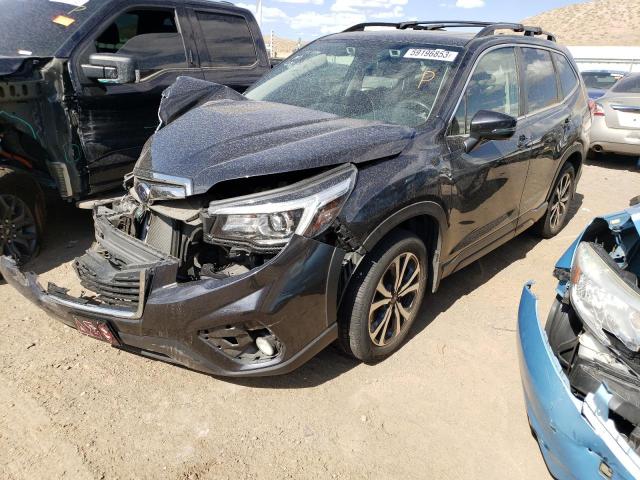 JF2SKAUCXKH542399 - 2019 SUBARU FORESTER LIMITED GRAY photo 1