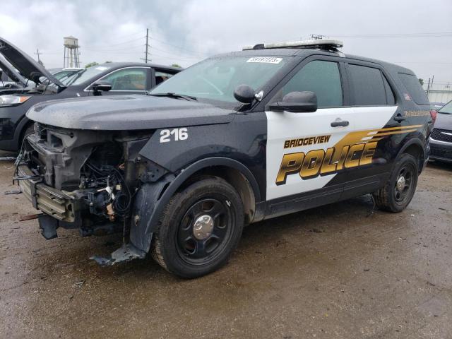 1FM5K8AR3HGC63304 - 2017 FORD EXPLORER POLICE INTERCEPTOR BLACK photo 1